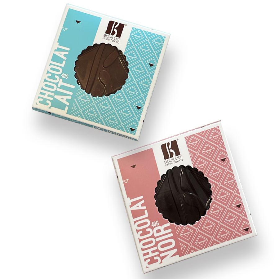 Tablettes de chocolat > Mini Tablettes Noir et Lait