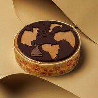 Entremets du Nouvel An - Map monde