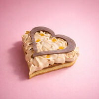 Entremets passion & chocolat lait