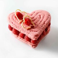 Macaronade en forme de cœur