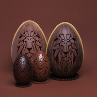 Oeufs design 180g - chocolat lait