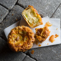 Quiche poireaux chèvre