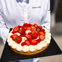 Tarte fraise fromage blanc