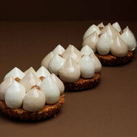 Tarte marrons cassis