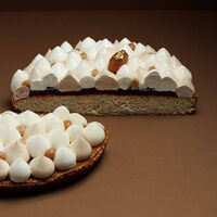 Tarte marrons cassis 4 personnes