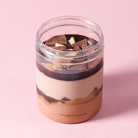 Verrine glacée - 2 chocolats