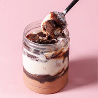 Verrine glacée - brownie
